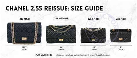 1989 chanel flap sizes|chanel bag size chart.